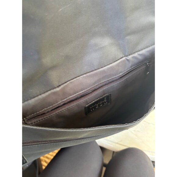 NINE West Black Business Tote Bag Laptop Case - Picture 14 of 16